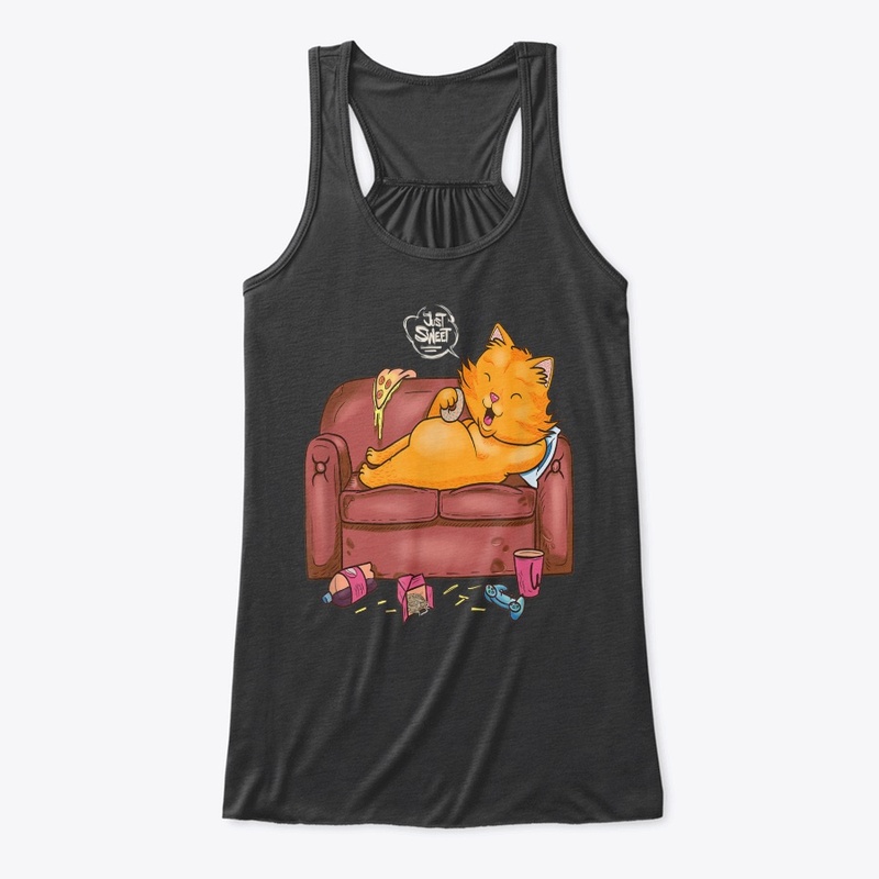 Lazy Cat Gift kitten Owner cat lover Fas