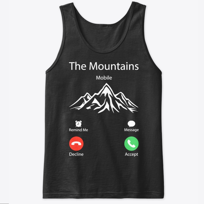 Mountains Mobile Tshirt