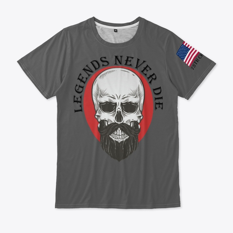 Legends Never Die W/Flag