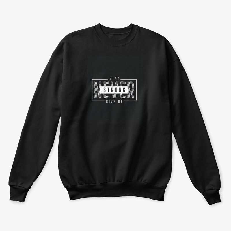 Never Give Up Comfort Gym Wears