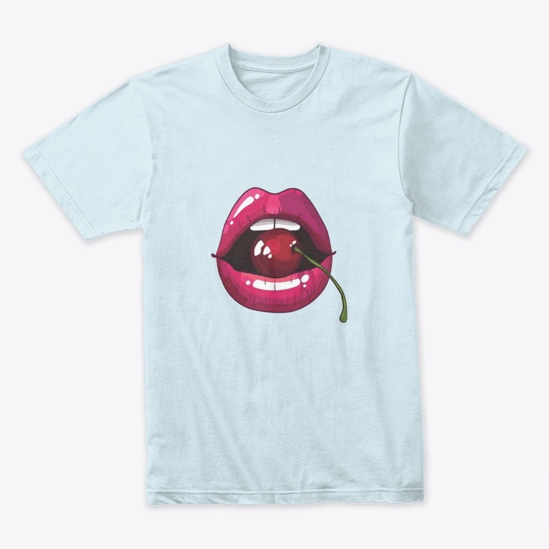 Cherry lips T shirt