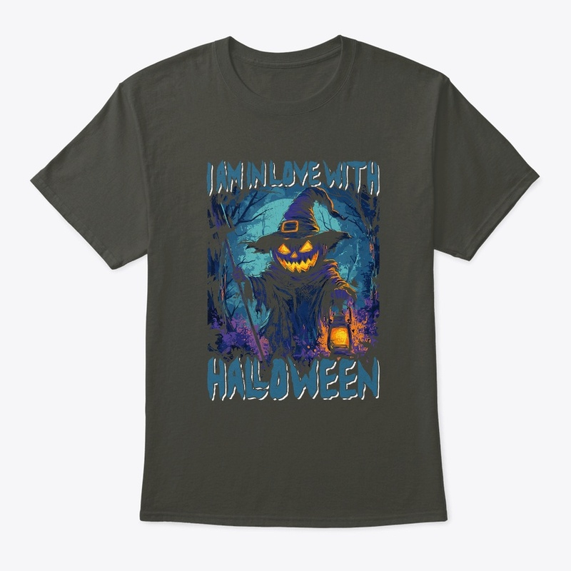 Pumpkin Head Witch Halloween T-Shirt