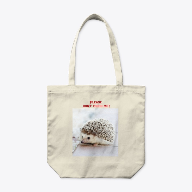 PLEASE DON'T TOUCH ME organic bag