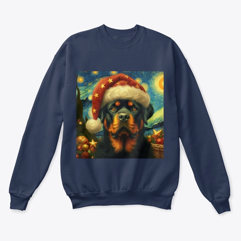 Santa Rottweiler