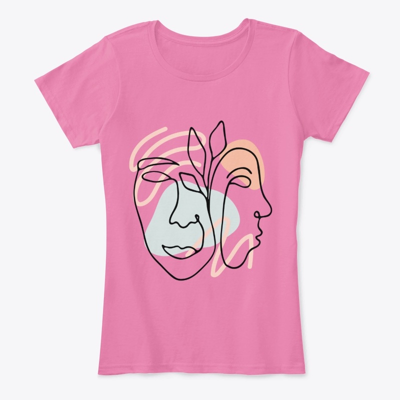 Fashionable girls dress | women's face