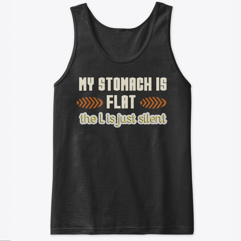 my stomach is flat - funny