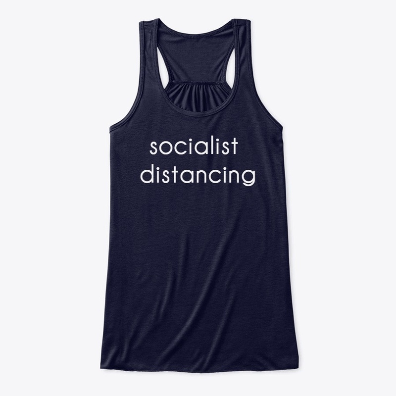 Socialist Distancing - White