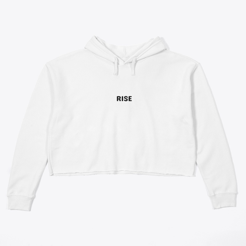 Rise word creative design