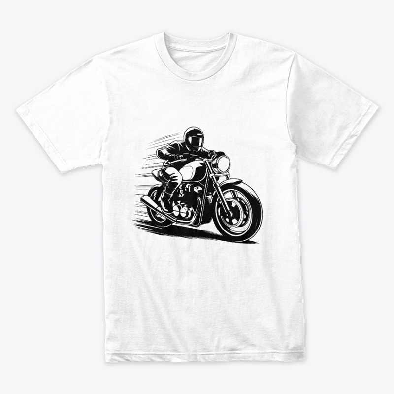 Thrilling Biker Illustration Design
