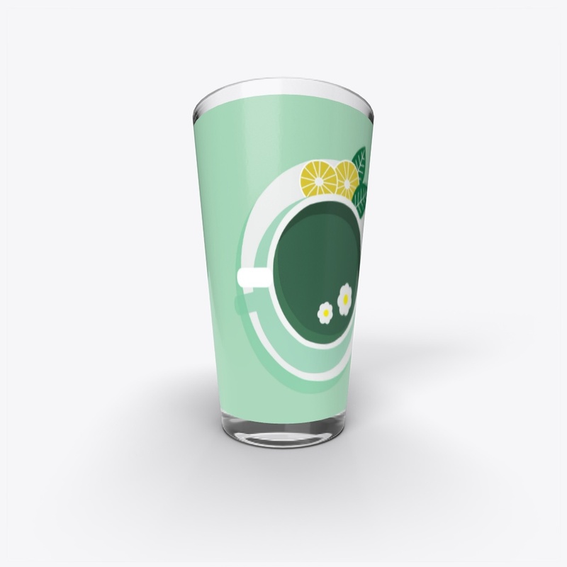 cup of peppermint tea