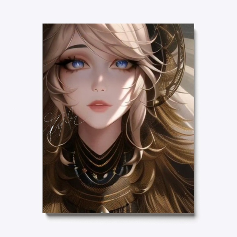 Anime Manga Themed Tiger Princess