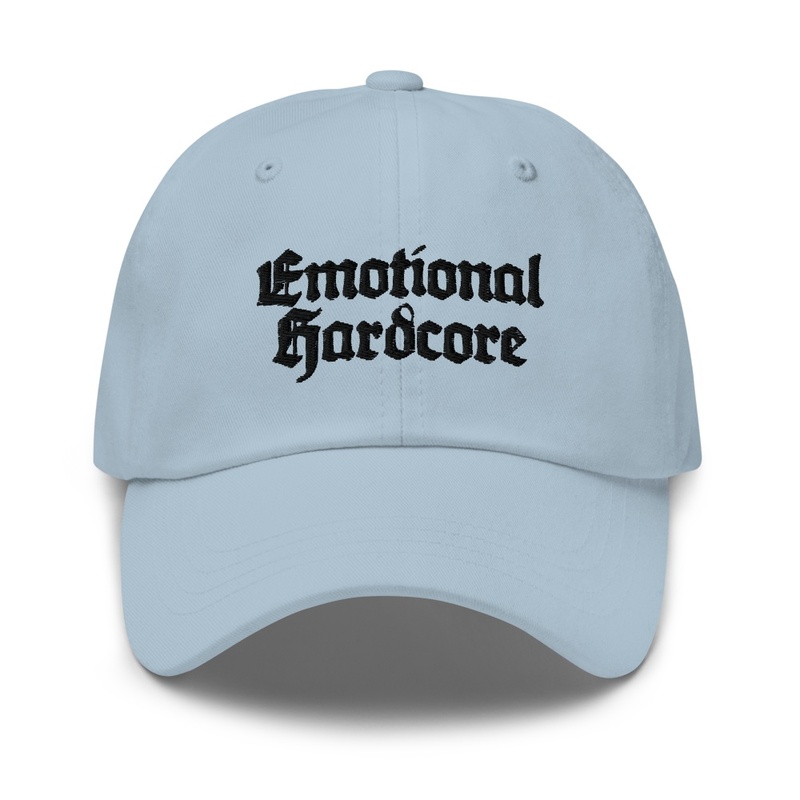 Mall goth emotional hardcore snapback