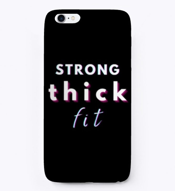 strong, thick, fit (pink shadow)