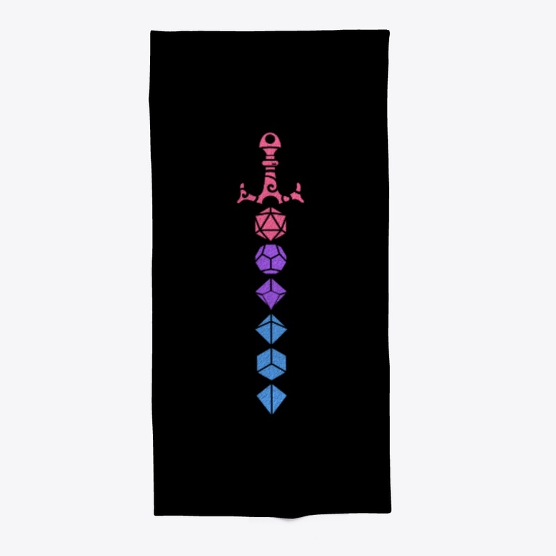 Bi Polyhedral Dice Sword