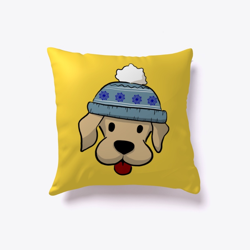 Yellow Lab Pillow