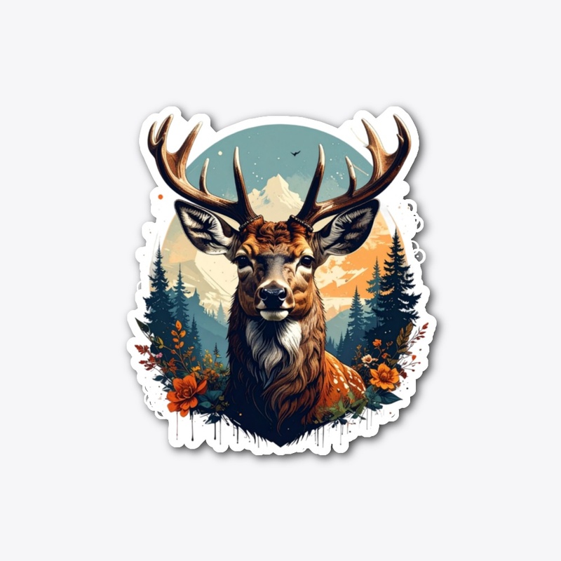 Deer Design 4