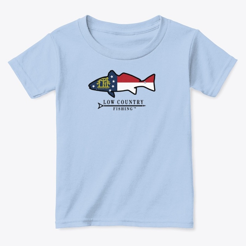 Low Country Fishing GA State Flag Decal