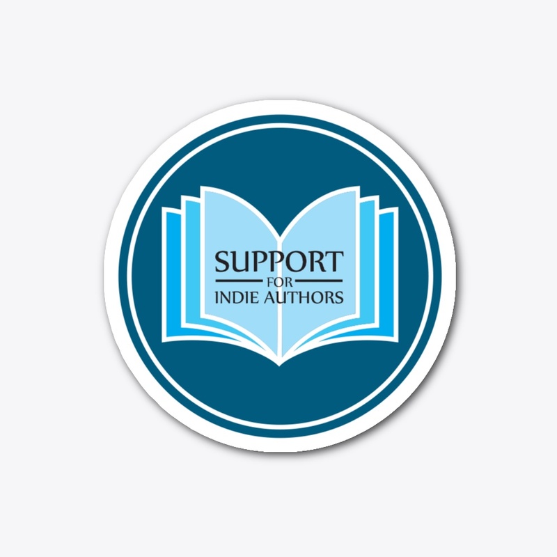 Support Indie Authors Logo Sticker