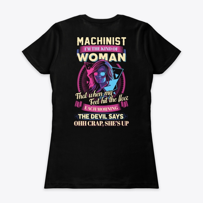 Kind of Female Machinist hoodie