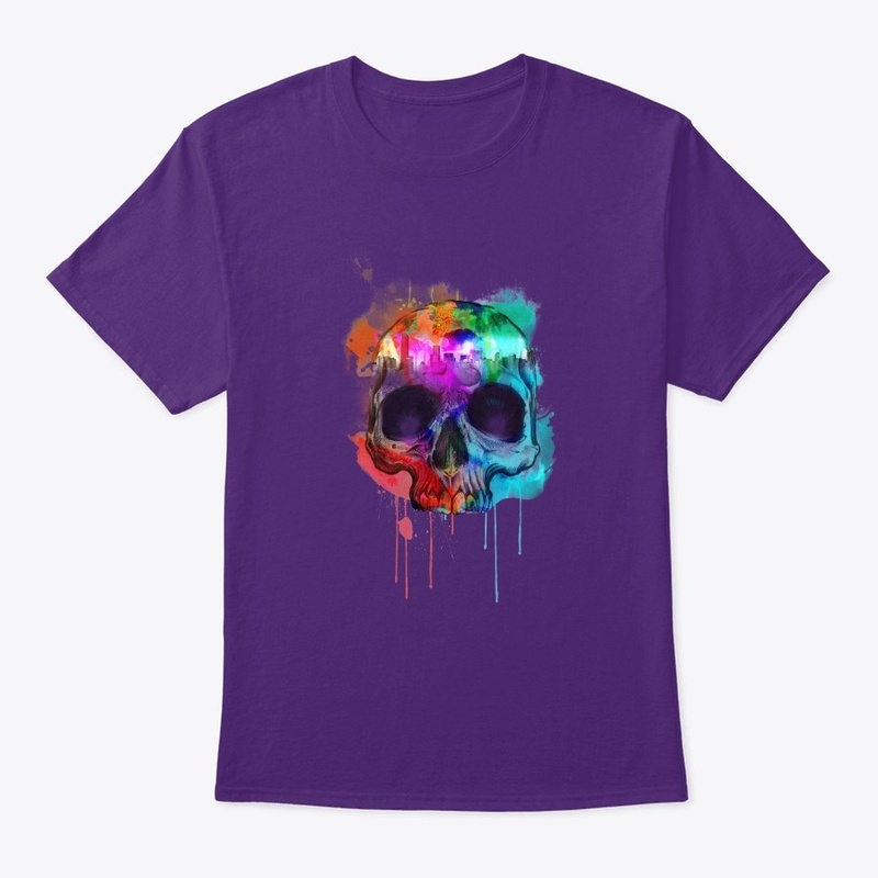 Colored Skull Tees