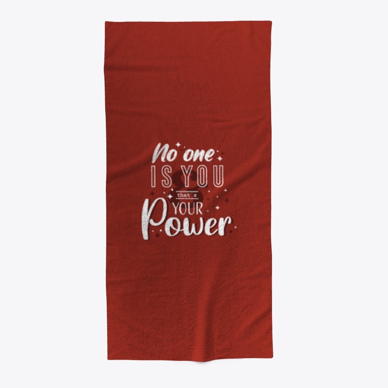 Quote. No one is you.