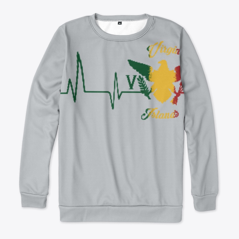 VIRGIN ISLANDS HEART BEAT TEE
