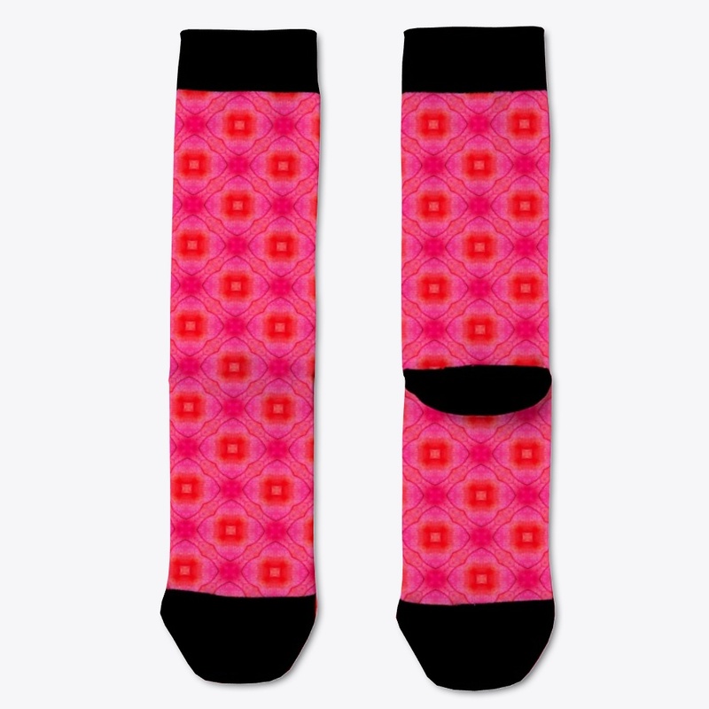 Pinks and Oranges - Mod Flowers