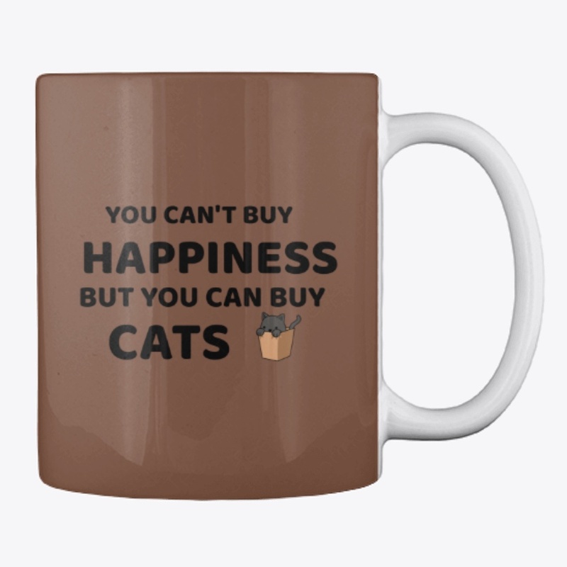 you can't buy happiness you can buy cats