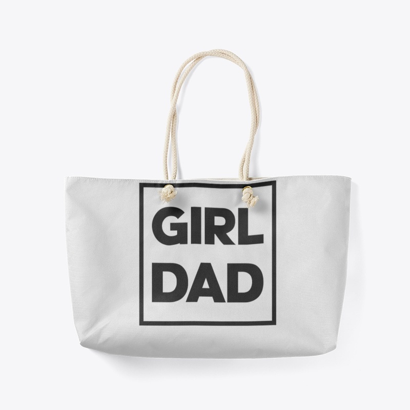 Girl Dad Fathers Day Funny Fathers Tee