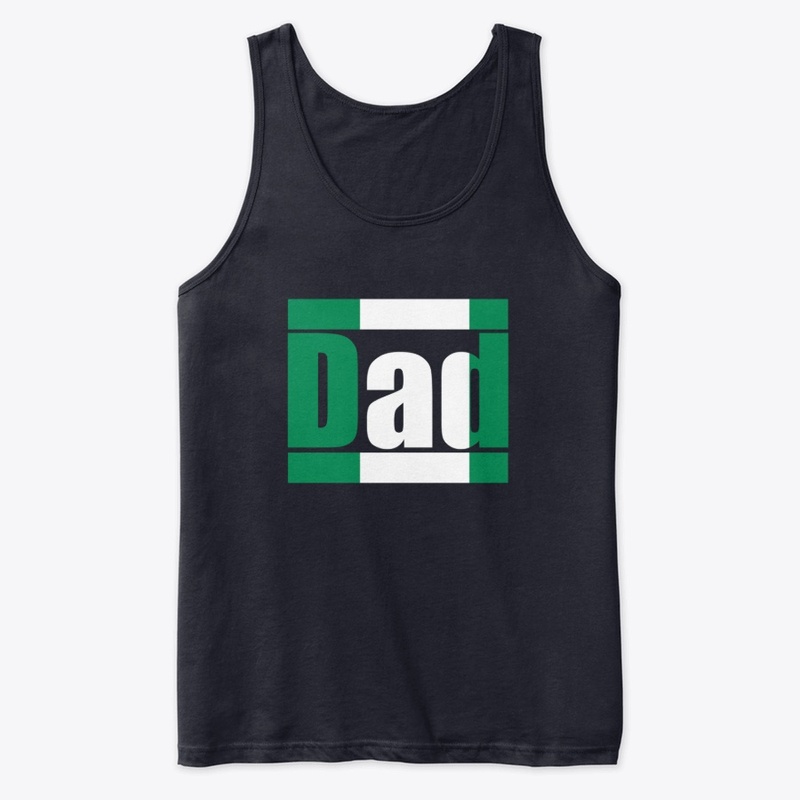 Nigeria Flag Dad