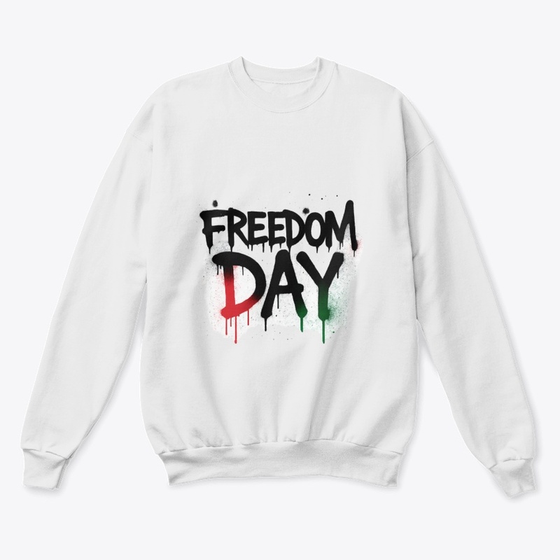 Freedom Day Graffiti Art
