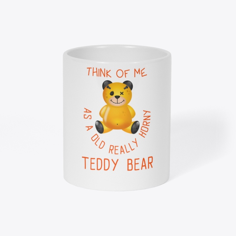 OLD HORNY TEDDY BEAR 