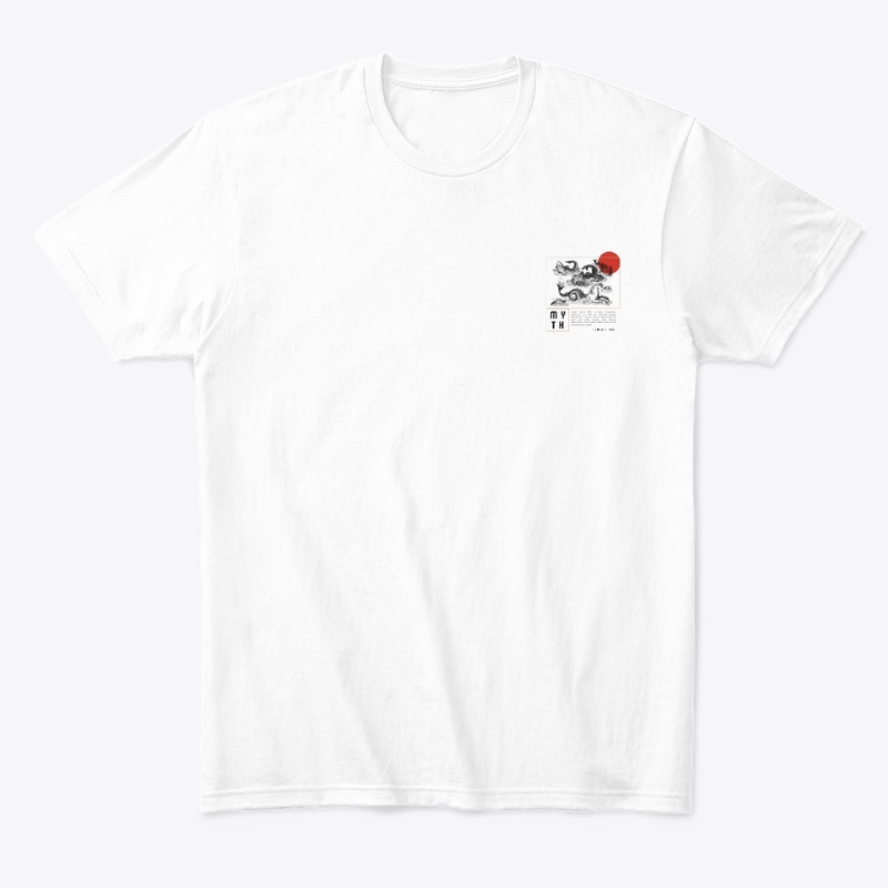 White Retro Myth T-Shirt