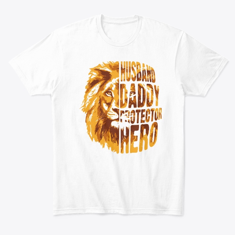 Husband, Daddy, Protector, Hero Tee 