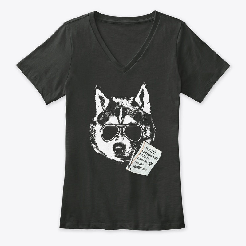 Siberian Husky To Do List T-Shirt