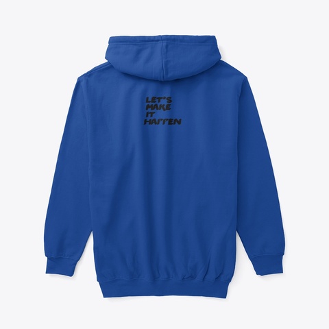 Enough Lip Flappin Deep Royal T-Shirt Back