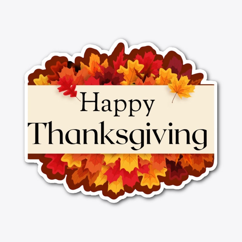 Happy thanx giving design 