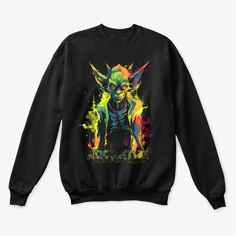 Nocturnal Revenge Abstract Goblin