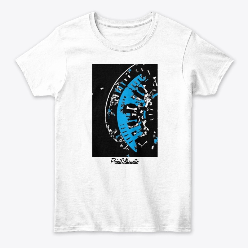 Abstract Casual Blue