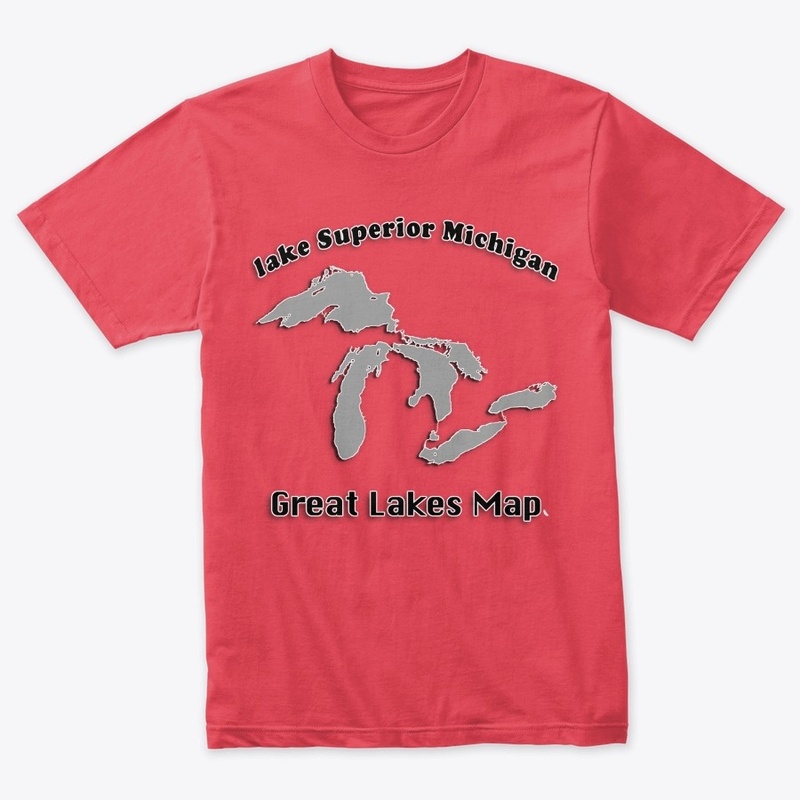 Lake Superior Michigan T-Shirt