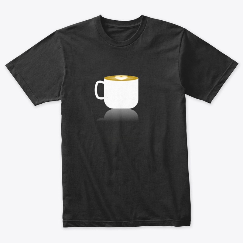 Black coffee t-shirt