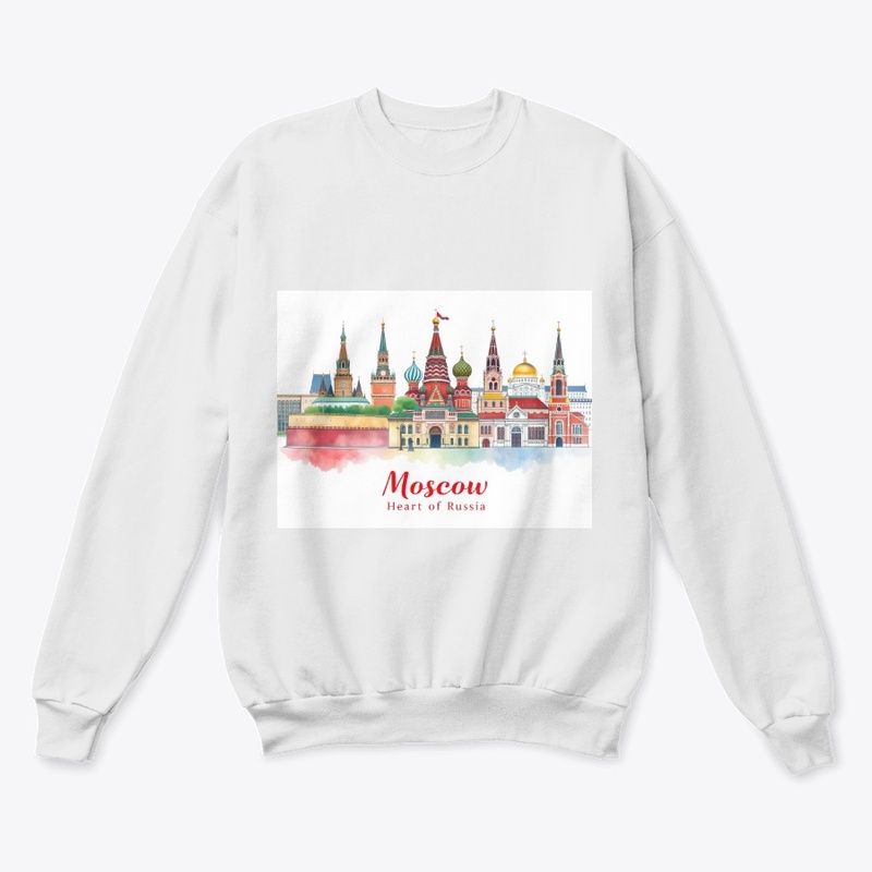 "Colorful Moscow Cityscape Souvenir"