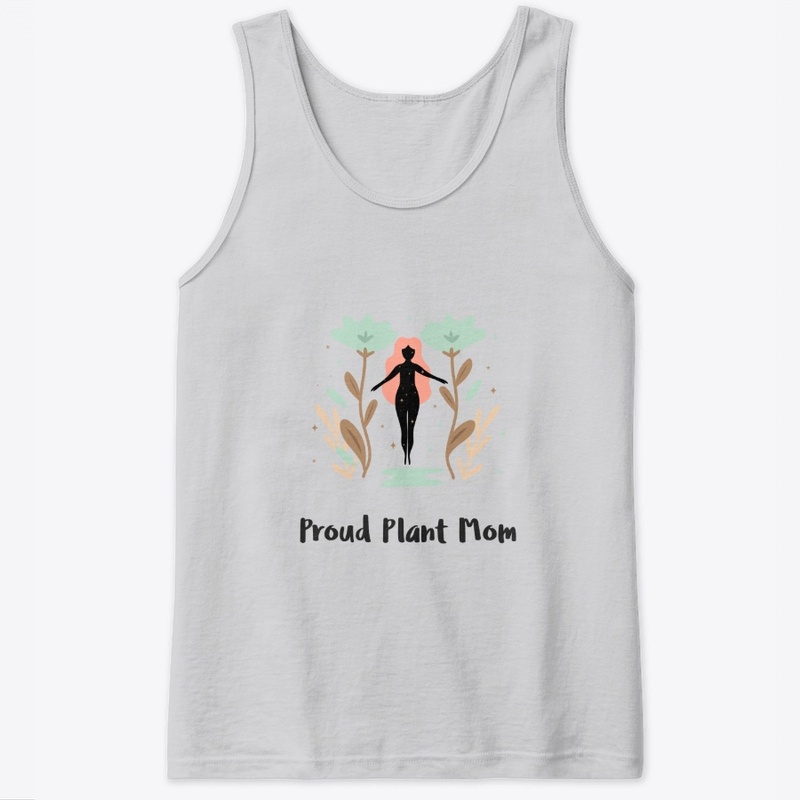Proud Plant Mom - Slogan Tee
