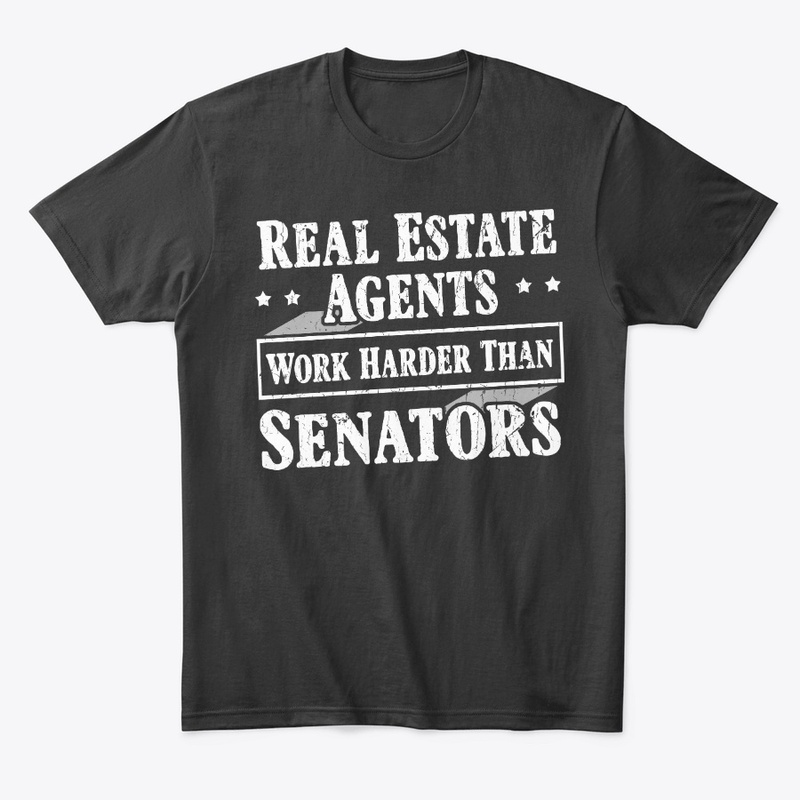 Funny Real Estate Agent Gift Work Harder