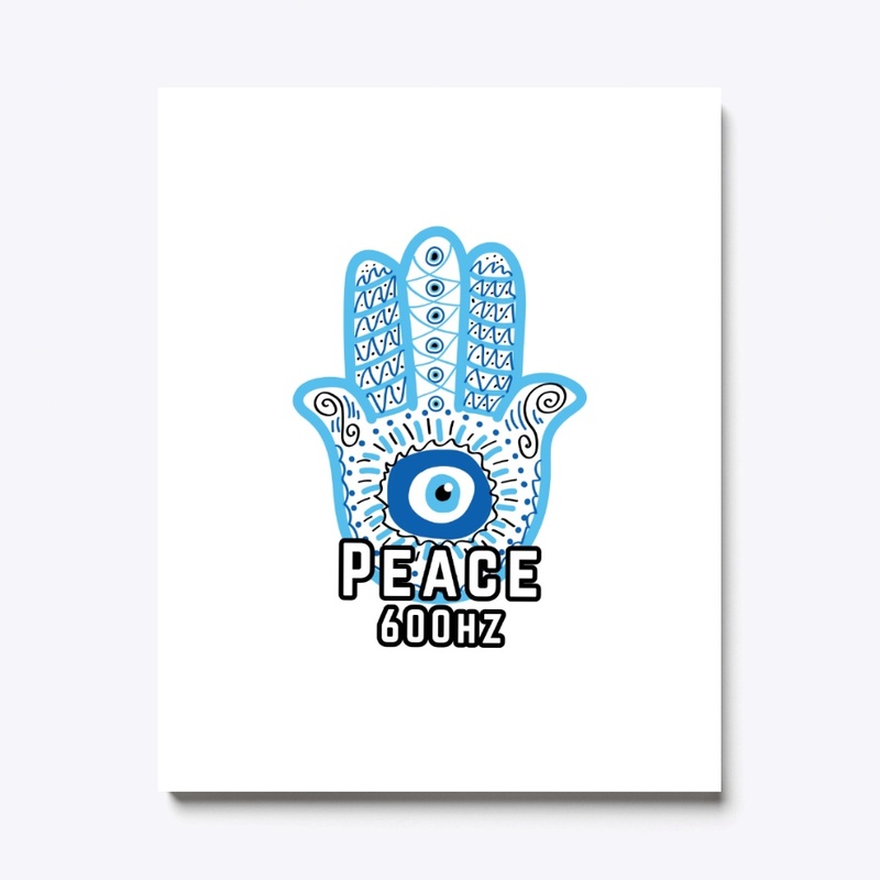 Peace Mosaic Hand 600hz