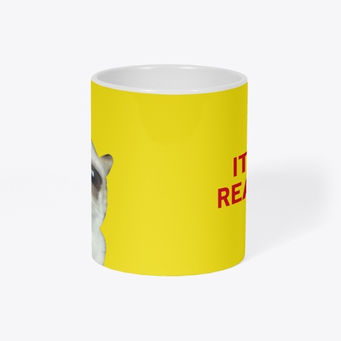 Real Hot Mug Yellow áo T-Shirt Right