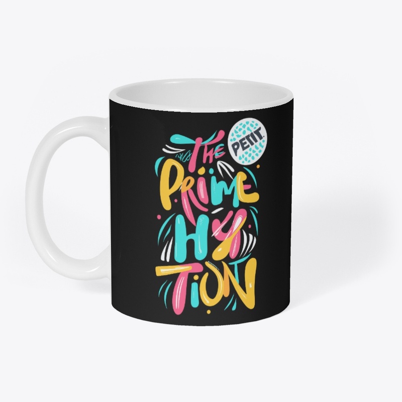 T-shirt design with "prime hydration"