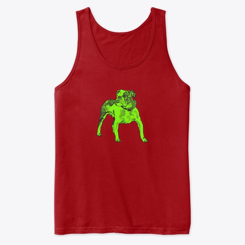 Neon Green Bulldog