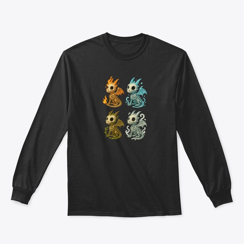 Undead Elemental Dragons