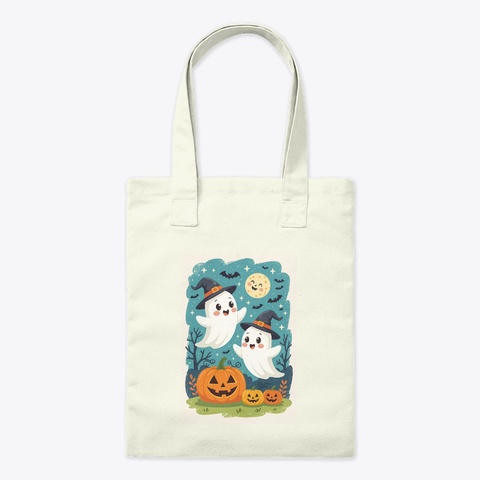 Happy Halloween  Natural Maglietta Front